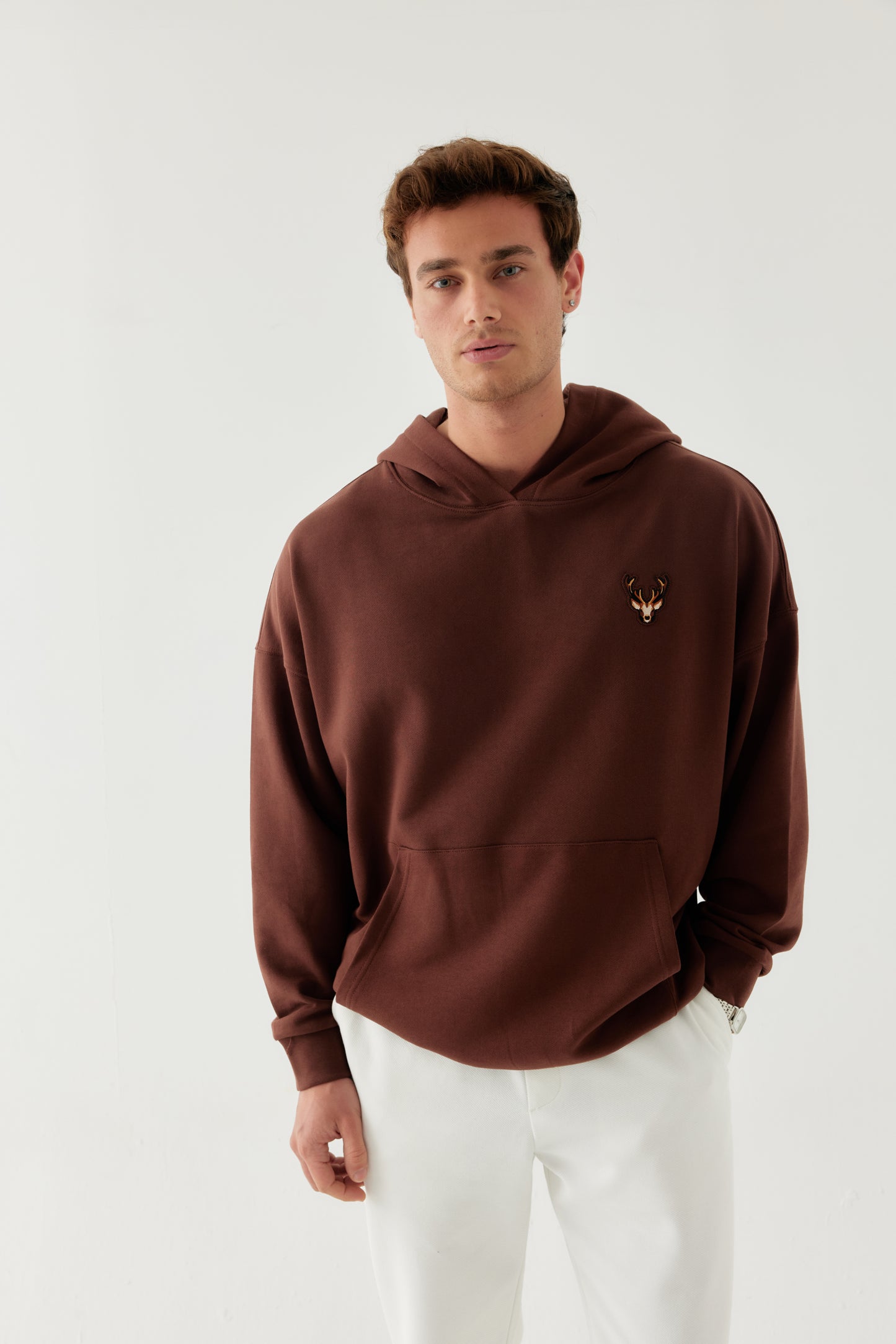Erkek Oversize Hoodie
