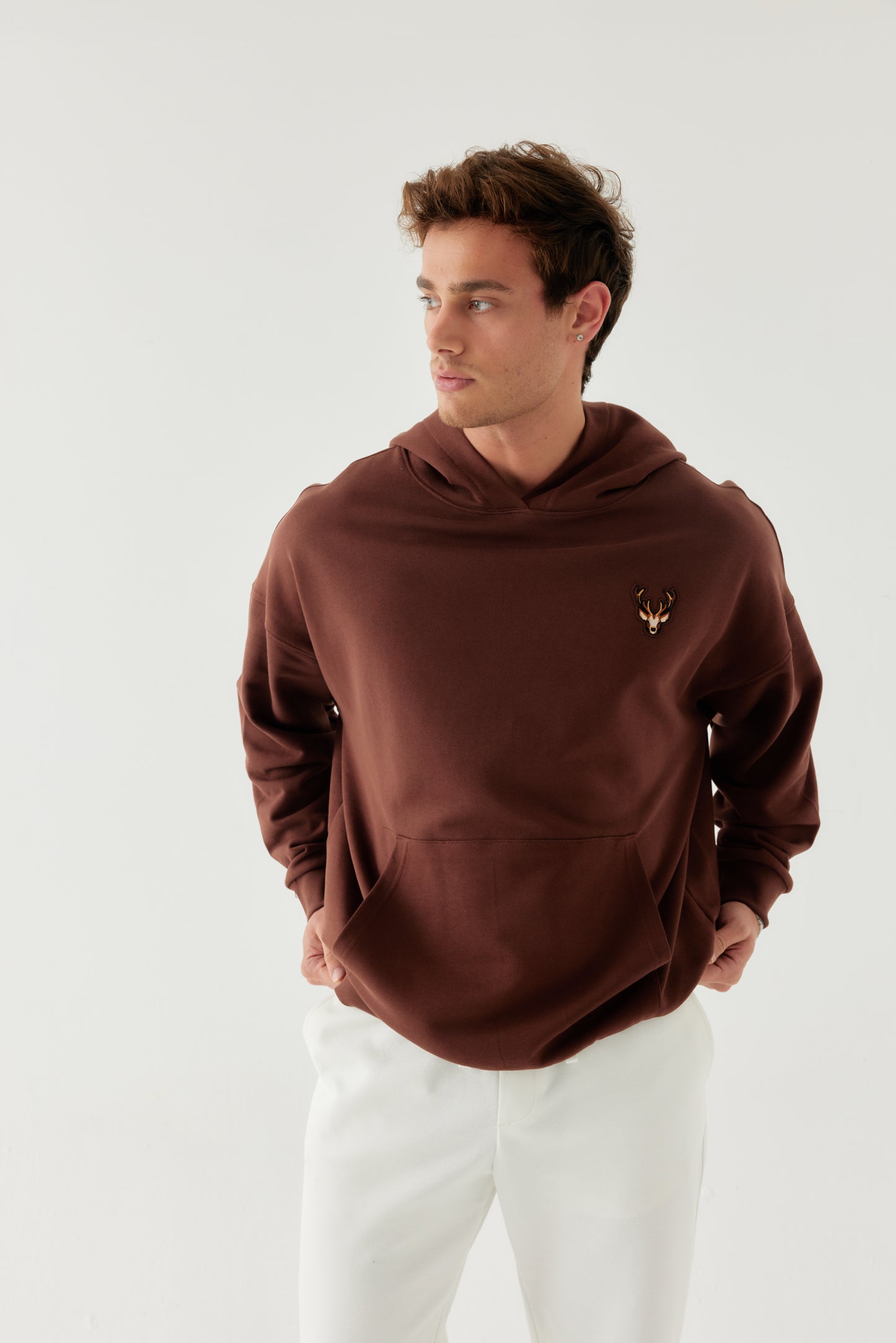 Erkek Oversize Hoodie