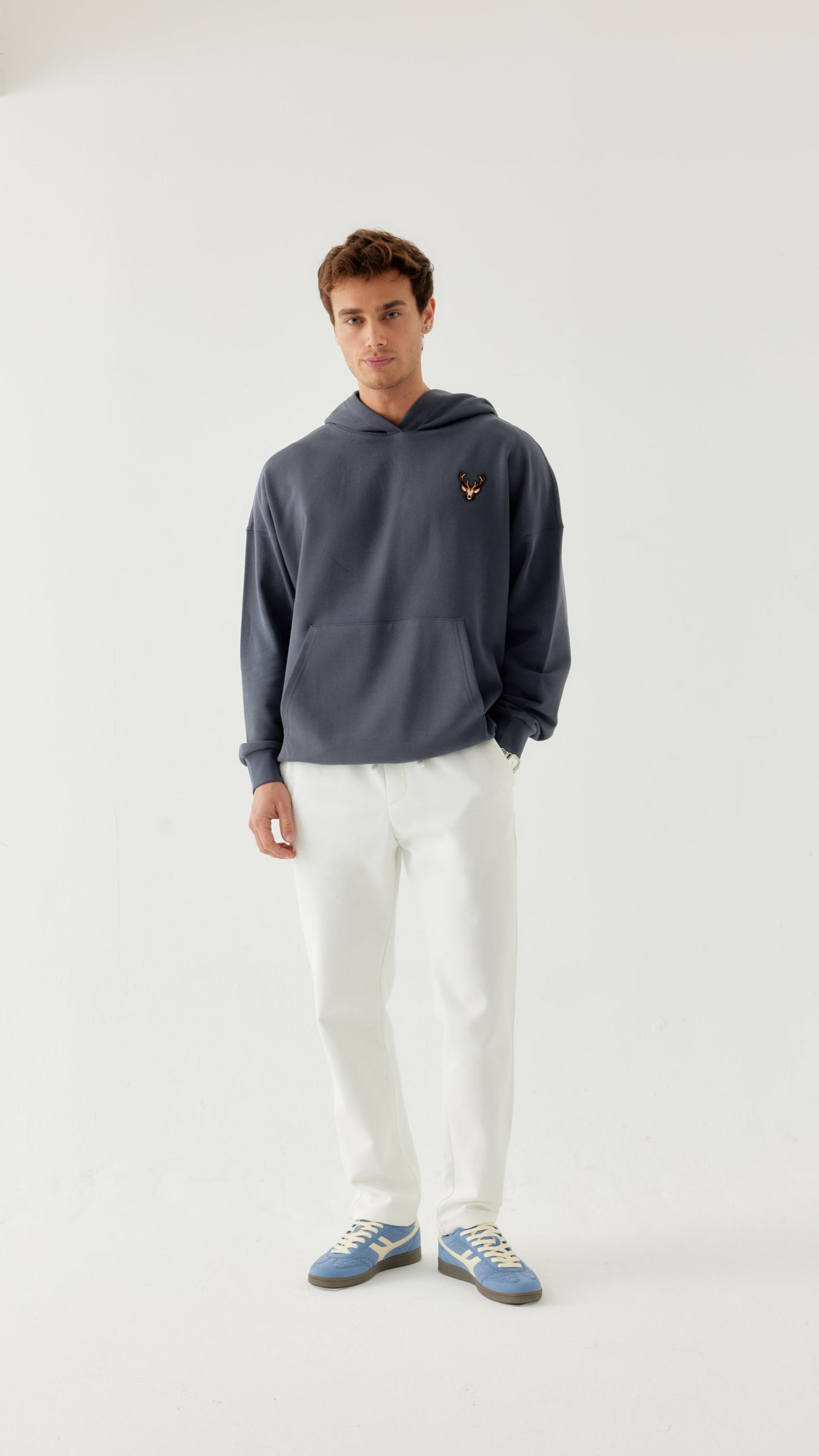 Erkek Oversize Hoodie