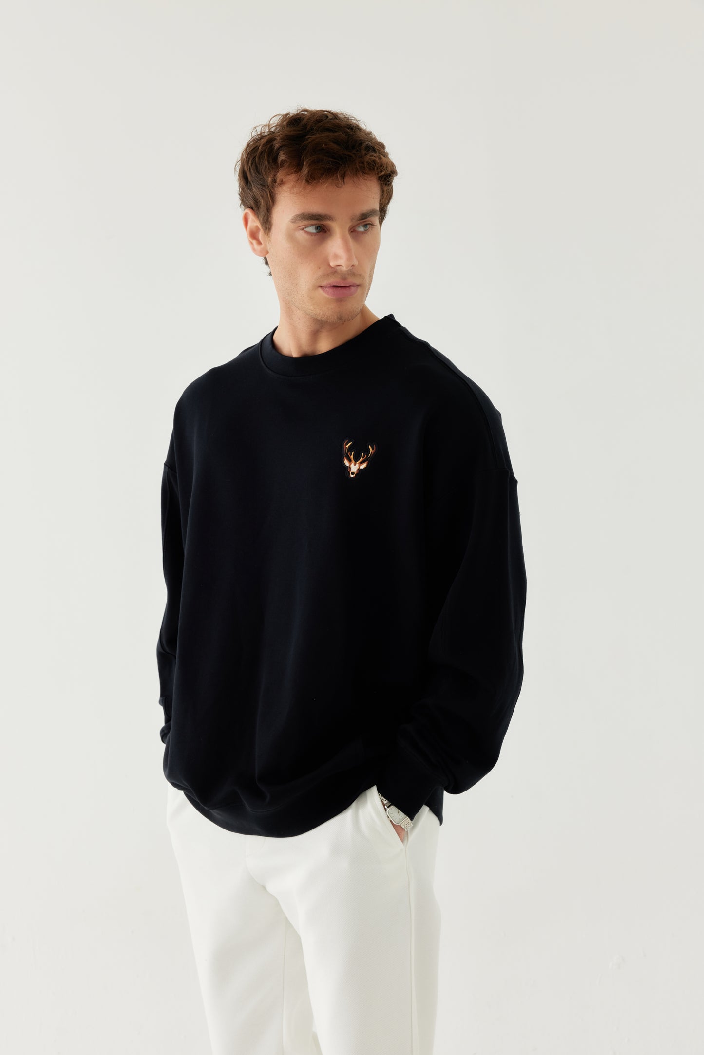 Erkek Oversize Sweatshirt