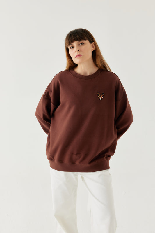 Kadın Oversize Sweatshirt
