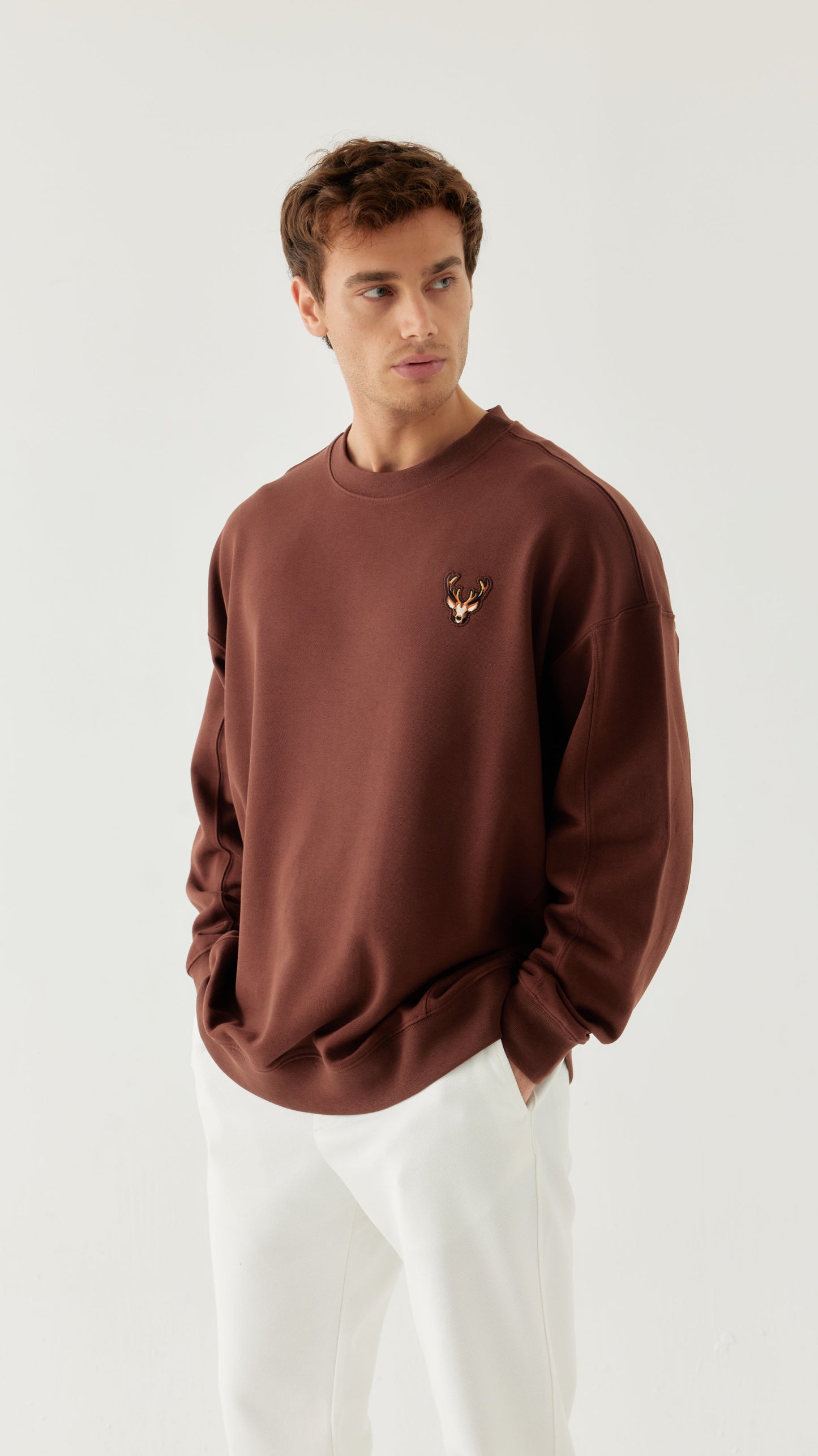 Erkek Oversize Sweatshirt