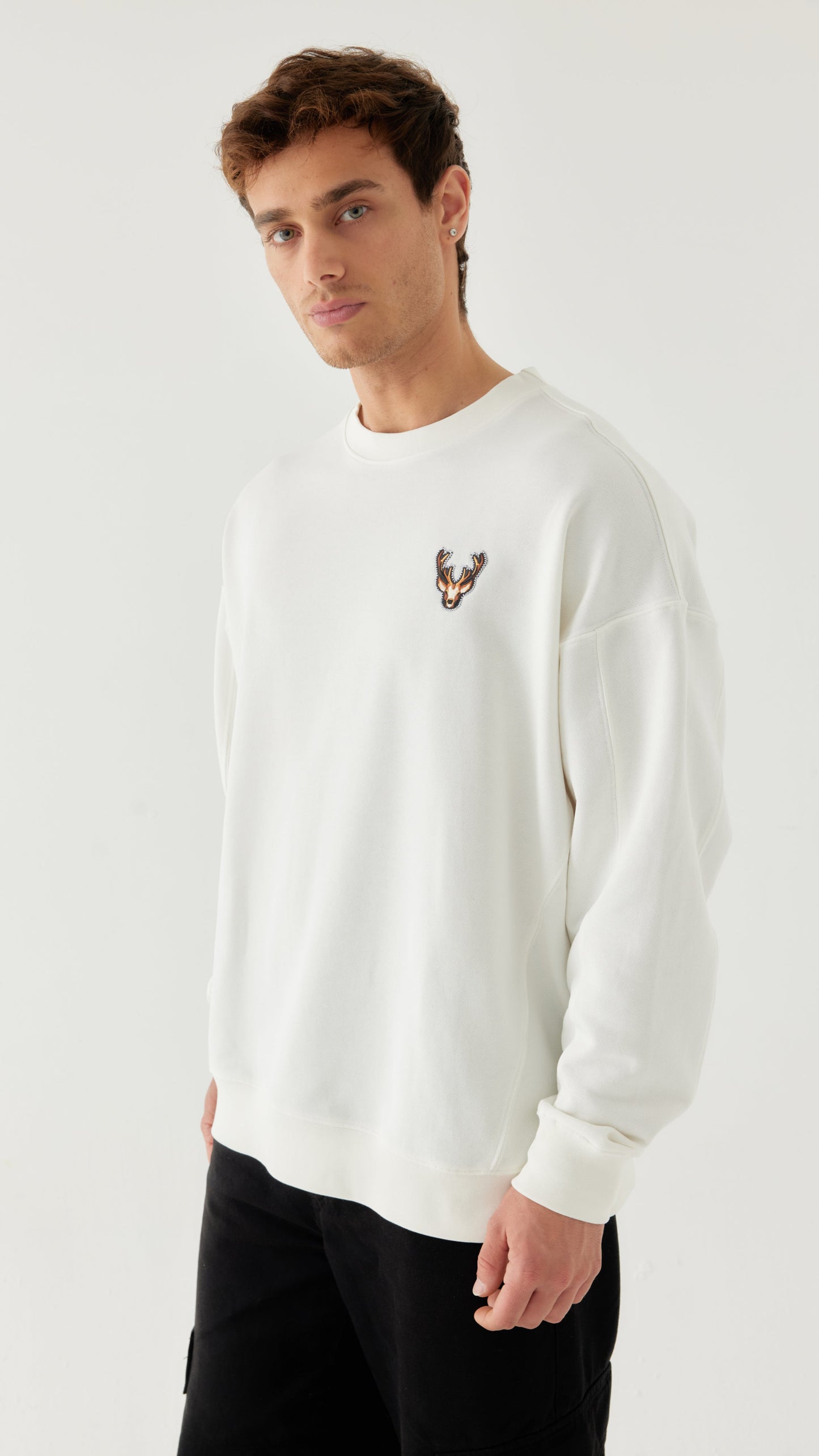 Erkek Oversize Sweatshirt