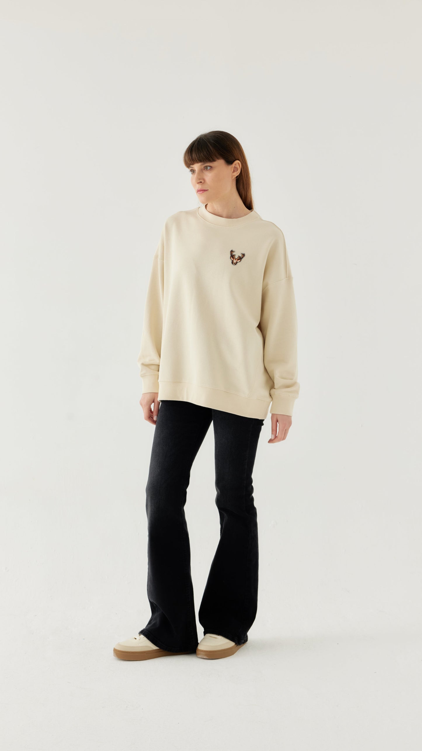 Kadın Oversize Sweatshirt