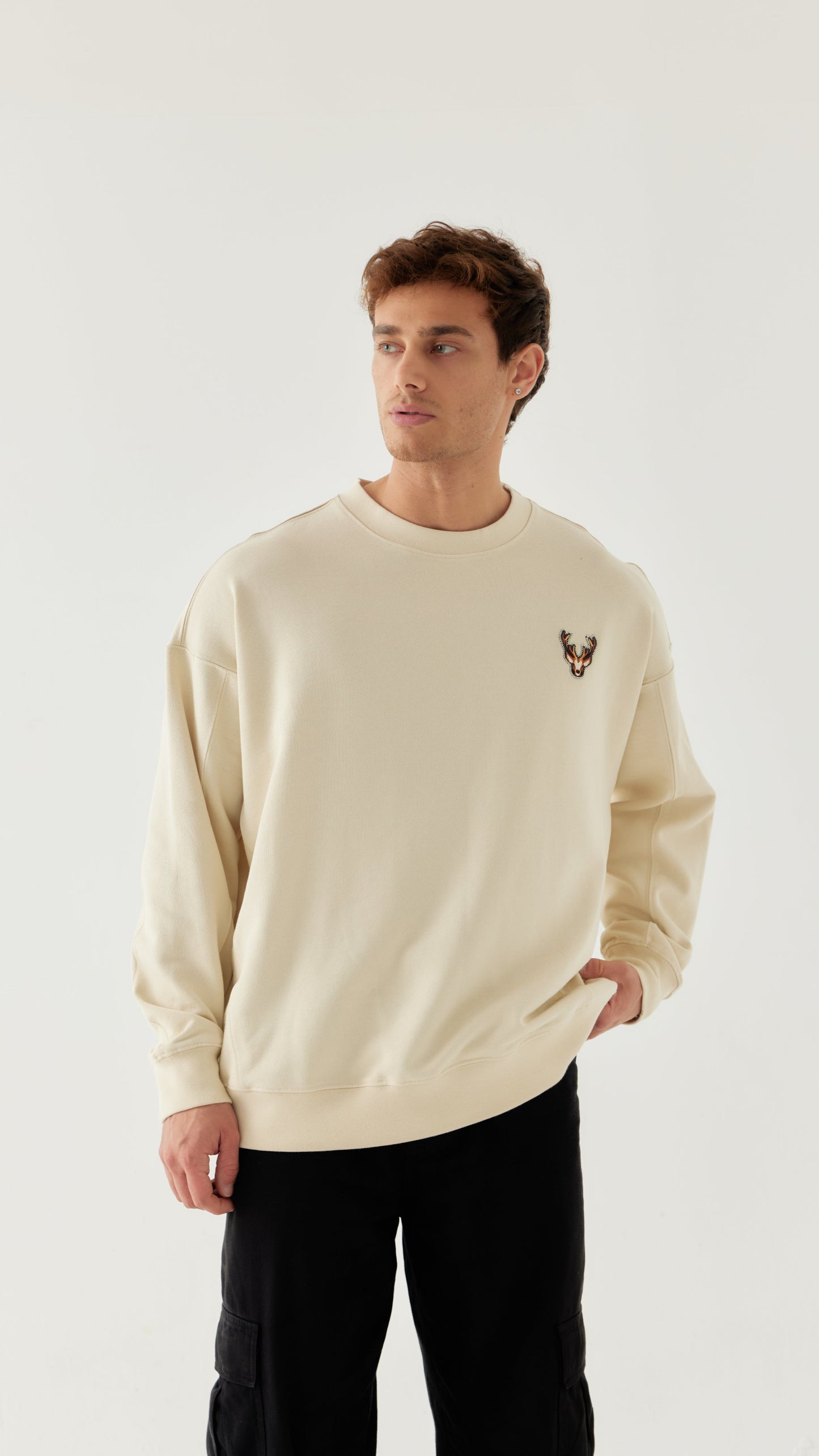 Erkek Oversize Sweatshirt