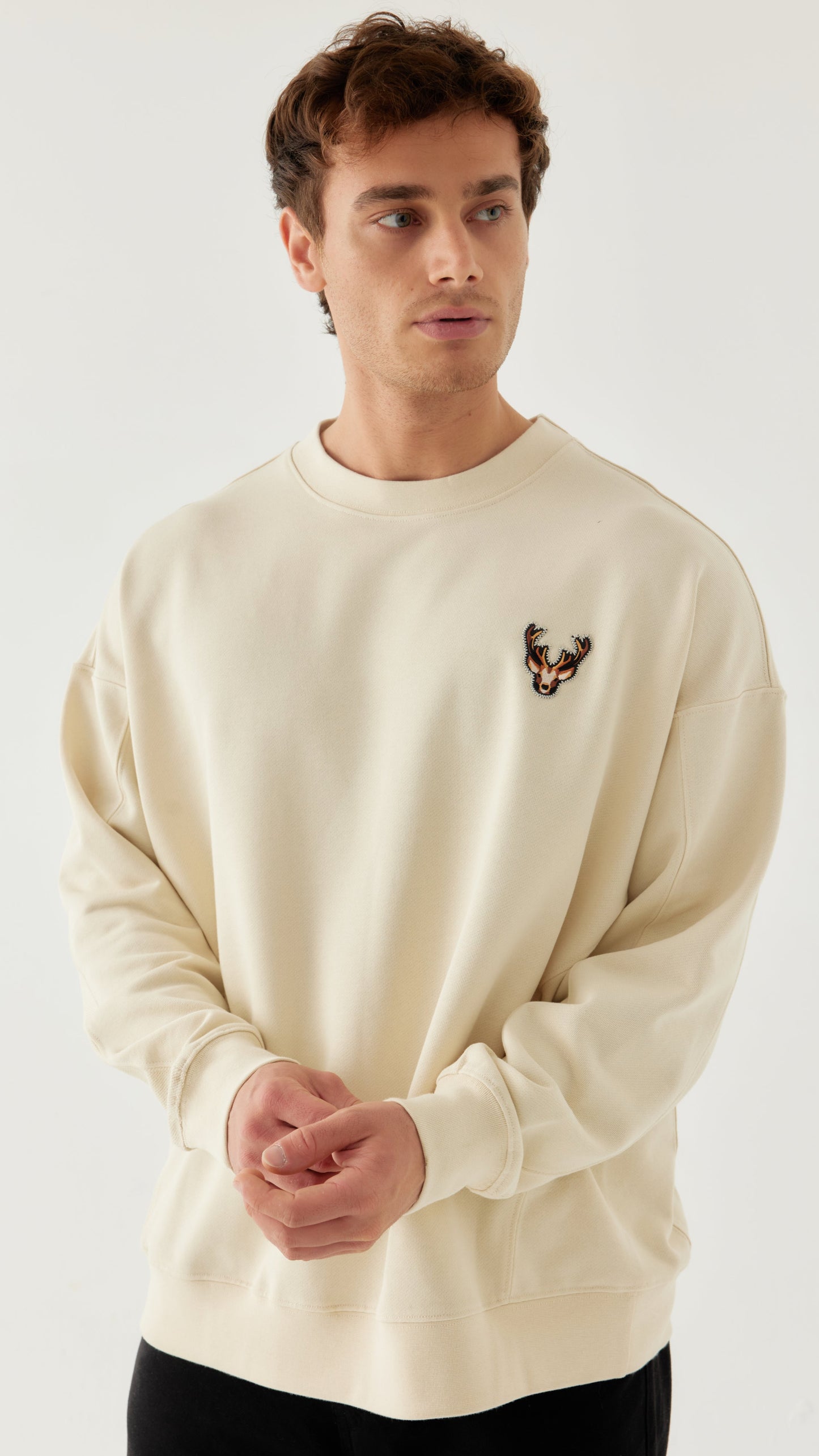 Erkek Oversize Sweatshirt