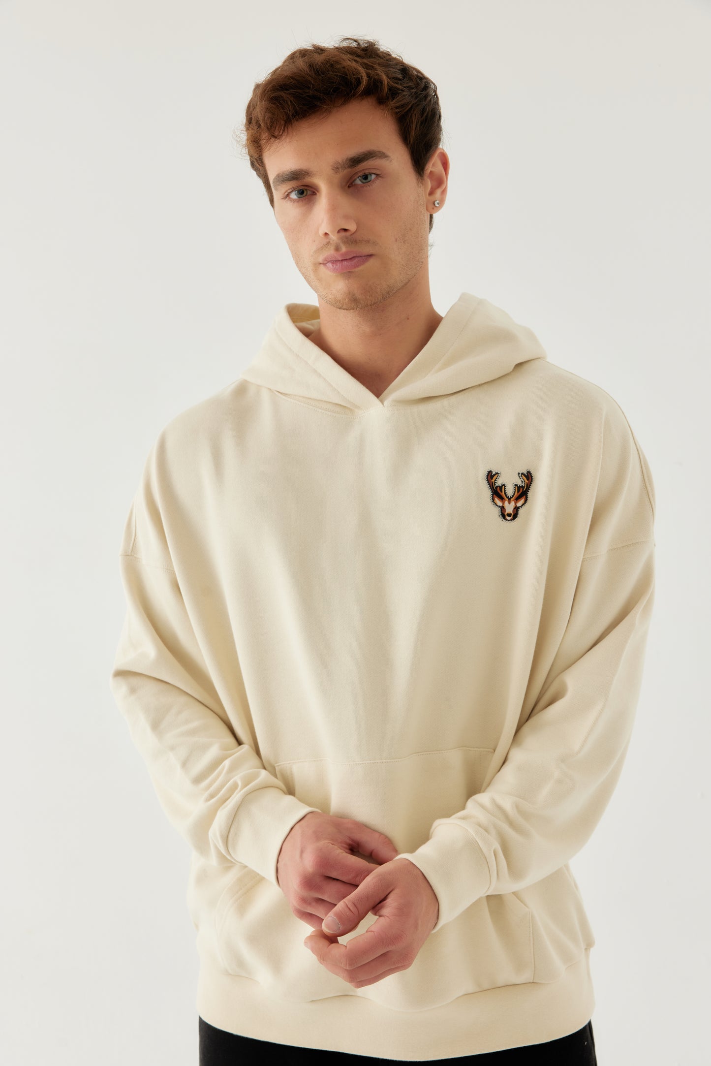 Erkek Oversize Hoodie