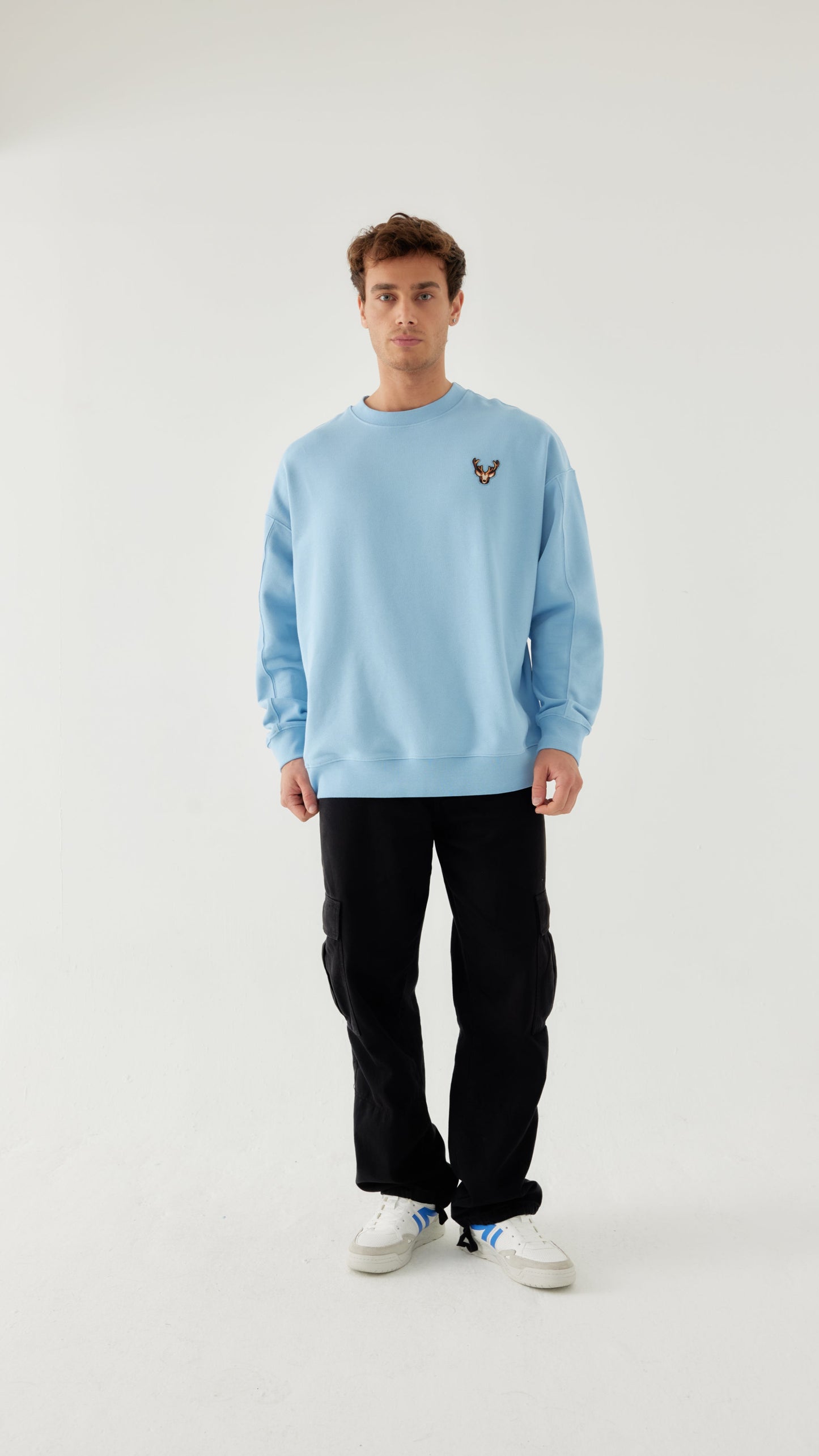 Erkek Oversize Sweatshirt