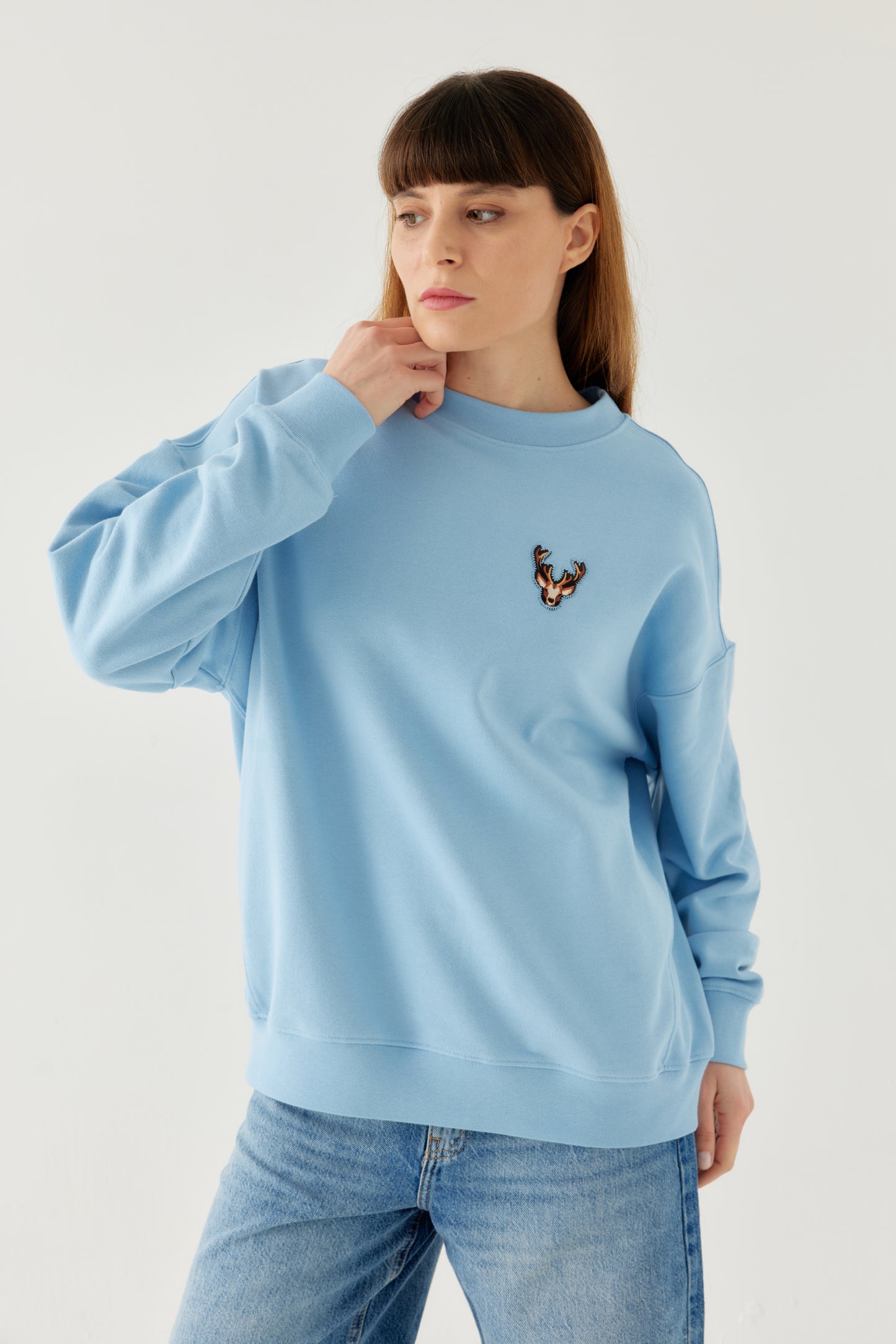Kadın Oversize Sweatshirt