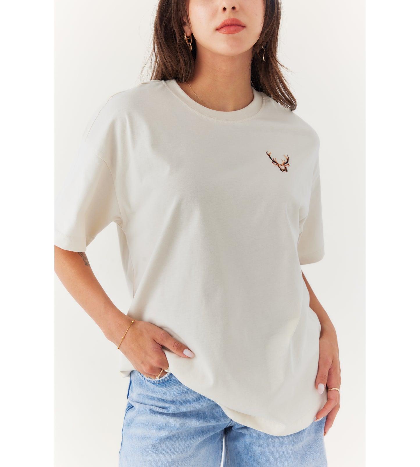 Oversize Kadın Tshirt