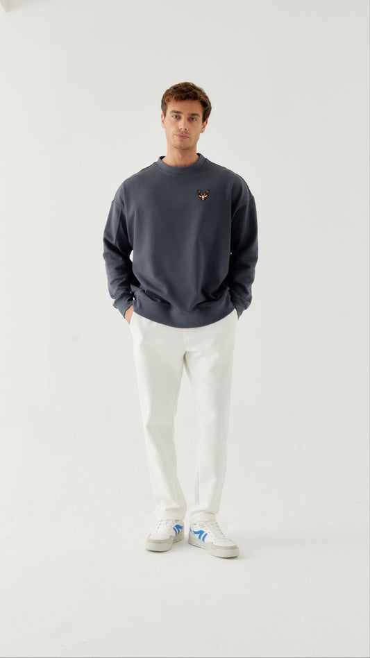 Erkek Oversize Sweatshirt
