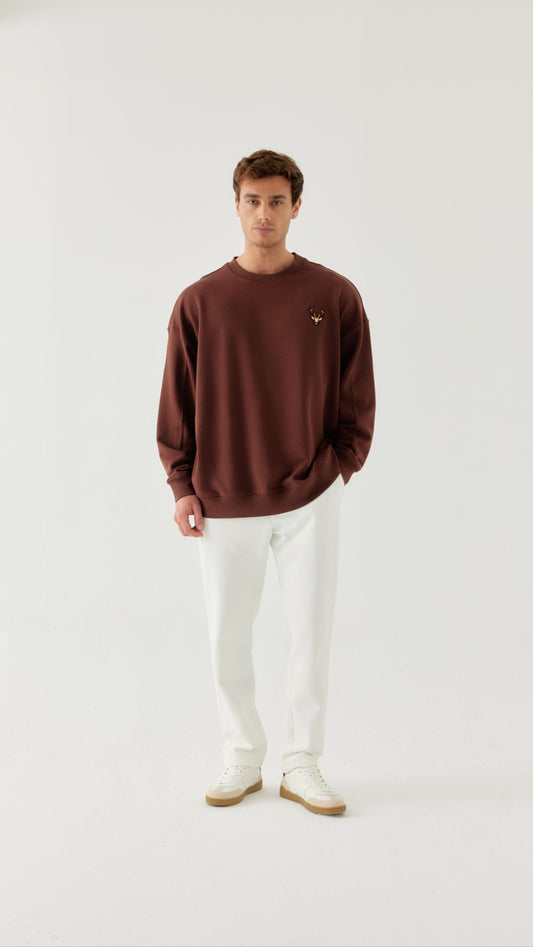 Erkek Oversize Sweatshirt
